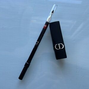 NEW UNUSED DIOR 999 forever Dior lipstick and lip liner